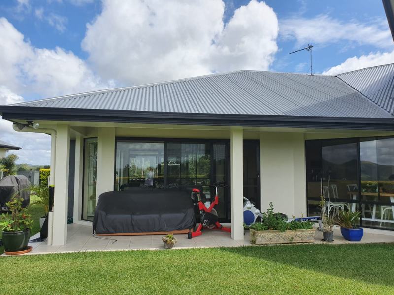 Metal Roof Painting - after