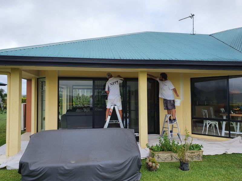 Metal Roof Painting - before