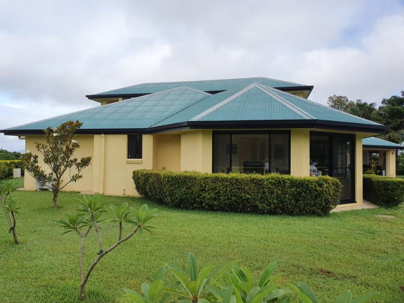 Metal Roof Painting - before