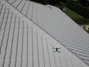 Tile Roof Painting - after
